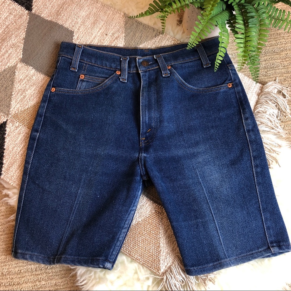 LEVI'S 517 VINTAGE Denim Jean Shorts